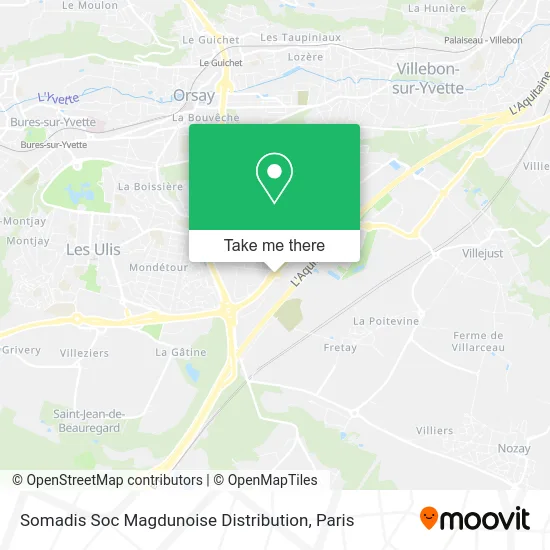 Somadis Soc Magdunoise Distribution map