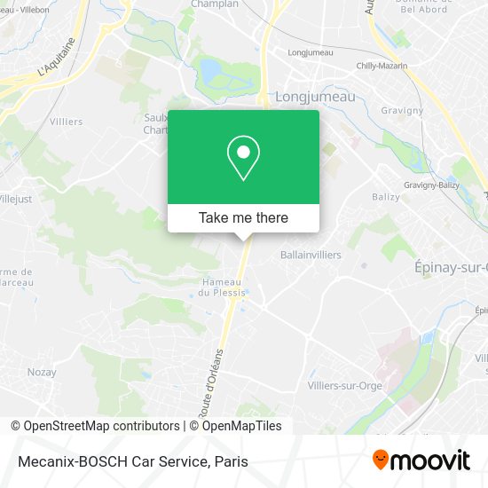 Mecanix-BOSCH Car Service map