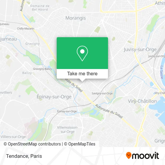 Tendance map