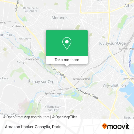 Amazon Locker-Cassylia map
