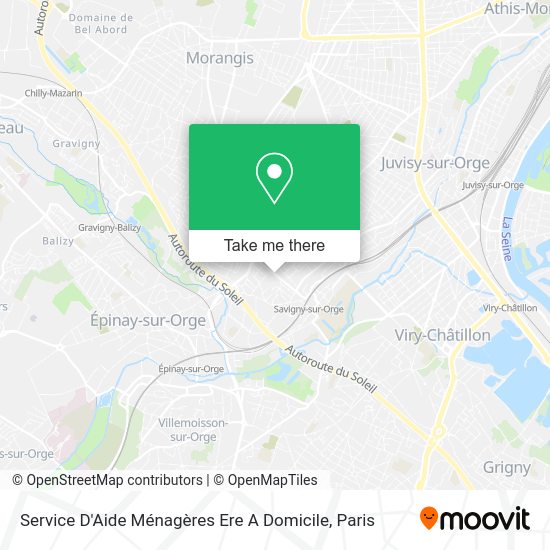 Service D'Aide Ménagères Ere A Domicile map