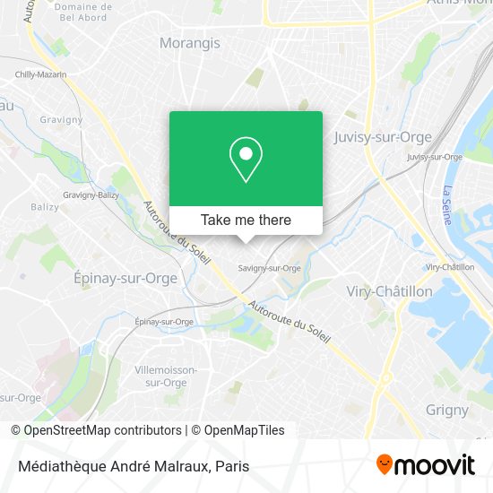 Médiathèque André Malraux map