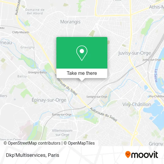 Dkp'Multiservices map