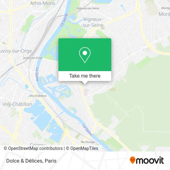 Dolce & Délices map