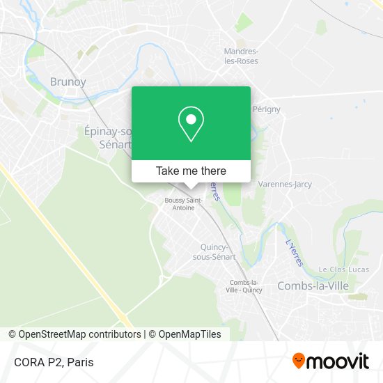 CORA P2 map