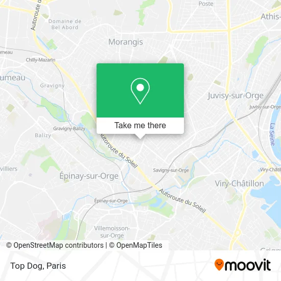 Top Dog map