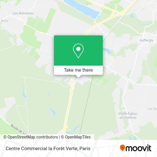 Centre Commercial la Forêt Verte map
