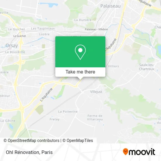 Ohl Rénovation map
