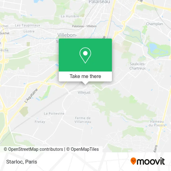 Starloc map