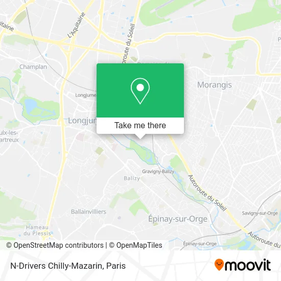 N-Drivers Chilly-Mazarin map
