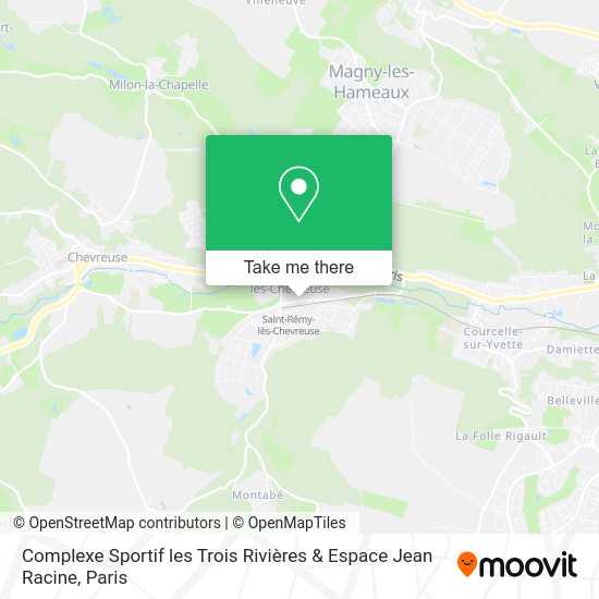 Complexe Sportif les Trois Rivières & Espace Jean Racine map
