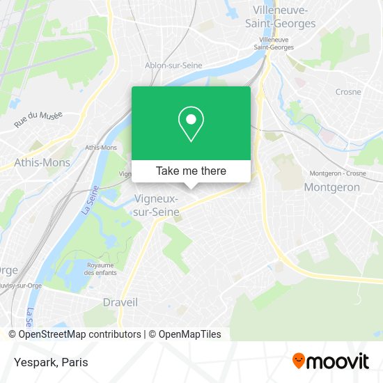 Yespark map