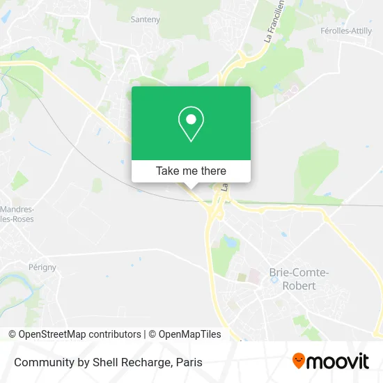 Community by Shell Recharge map