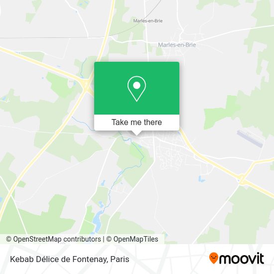 Kebab Délice de Fontenay map