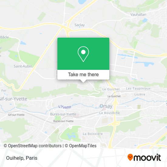 Ouihelp map