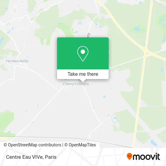Centre Eau VIVe map