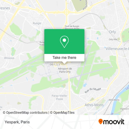 Yespark map