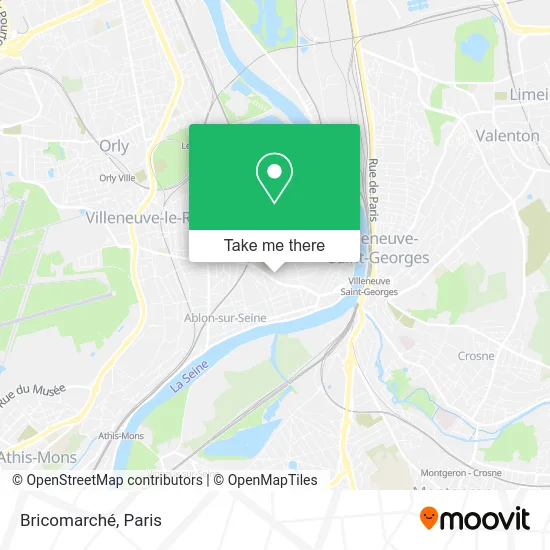 Bricomarché map