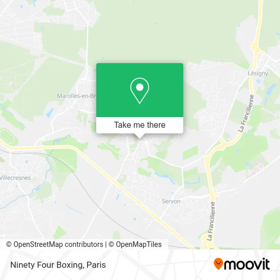 Ninety Four Boxing map