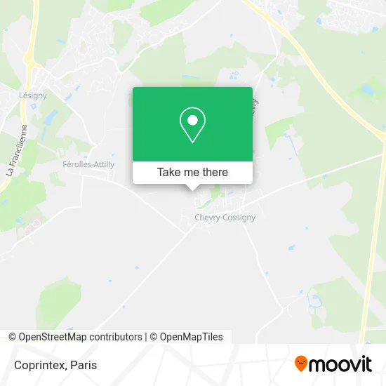 Coprintex map