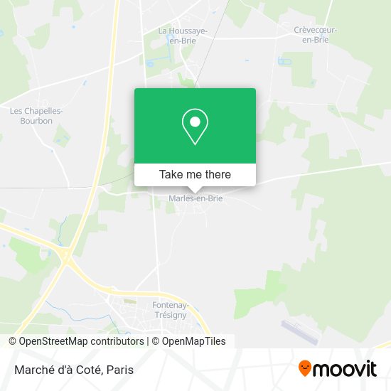 Marché d'à Coté map