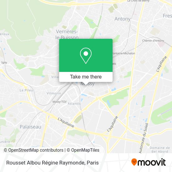 Rousset Albou Régine Raymonde map