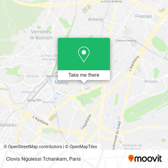 Clovis Nguiessi Tchankam map
