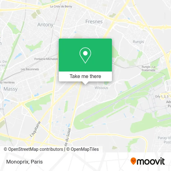 Monoprix map