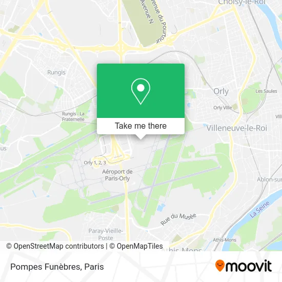 Pompes Funèbres map