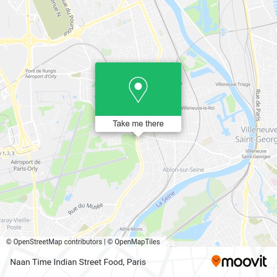 Naan Time Indian Street Food map