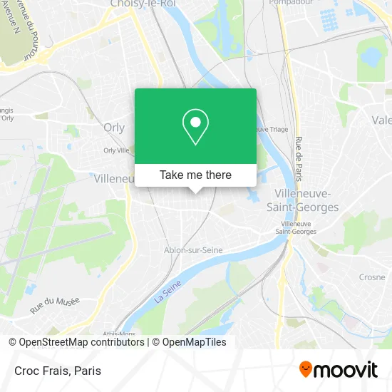 Croc Frais map