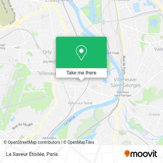 La Saveur Étoilée map