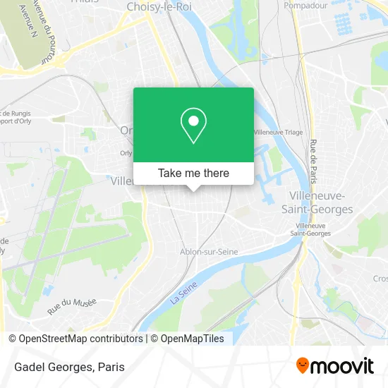 Gadel Georges map