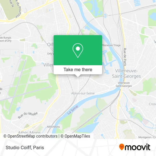Studio Coiff map