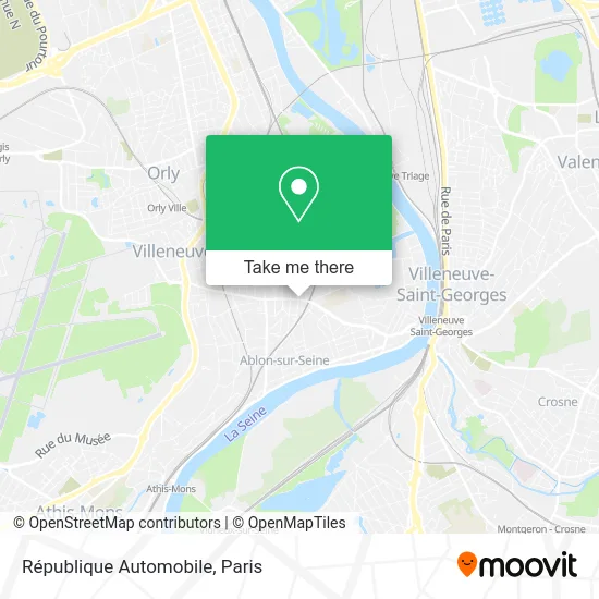 République Automobile map