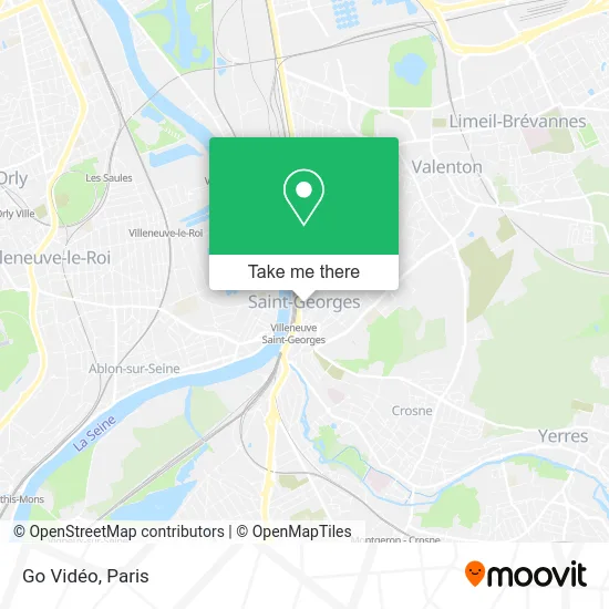 Go Vidéo map