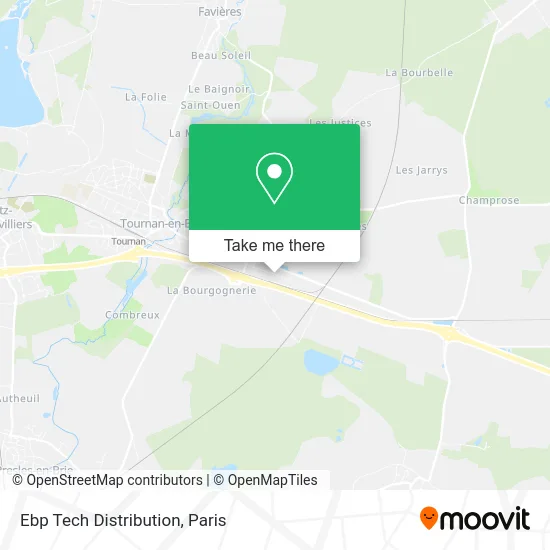 Ebp Tech Distribution map