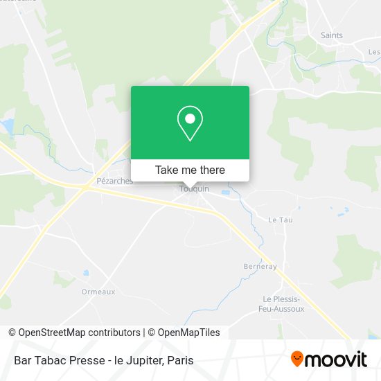 Bar Tabac Presse - le Jupiter map