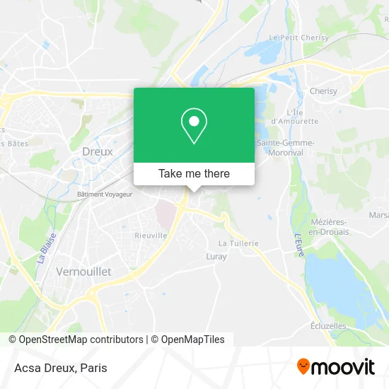 Acsa Dreux map