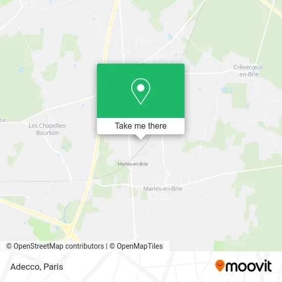 Adecco map