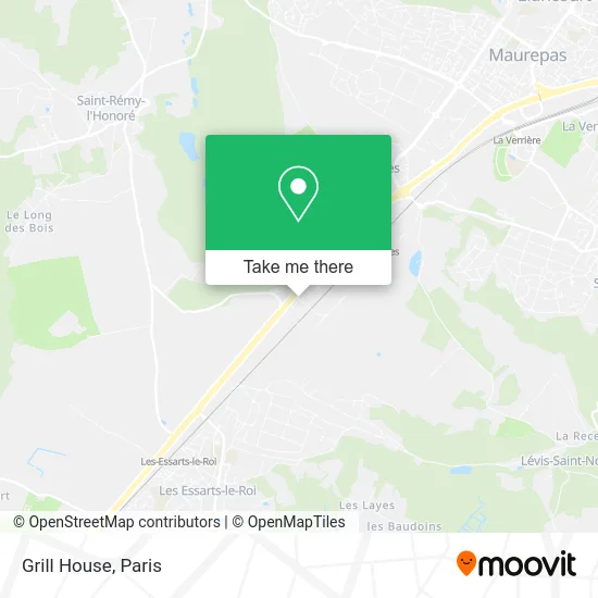 Grill House map
