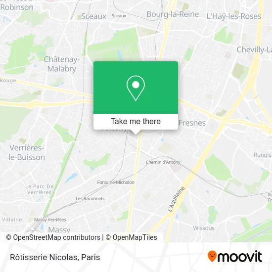 Rôtisserie Nicolas map