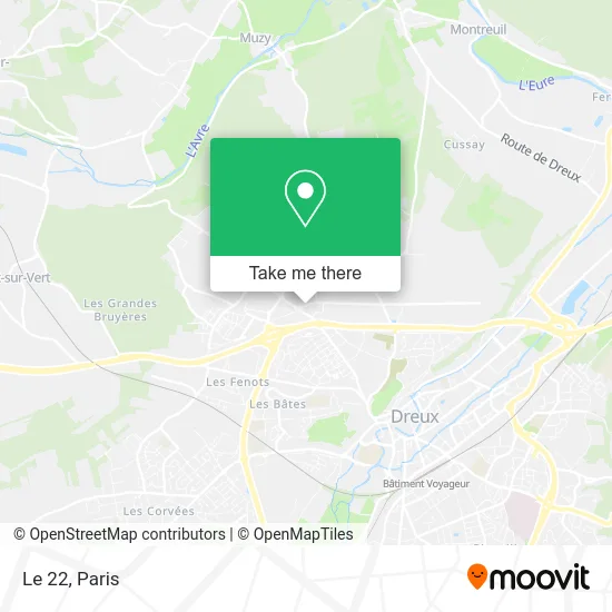 Le 22 map