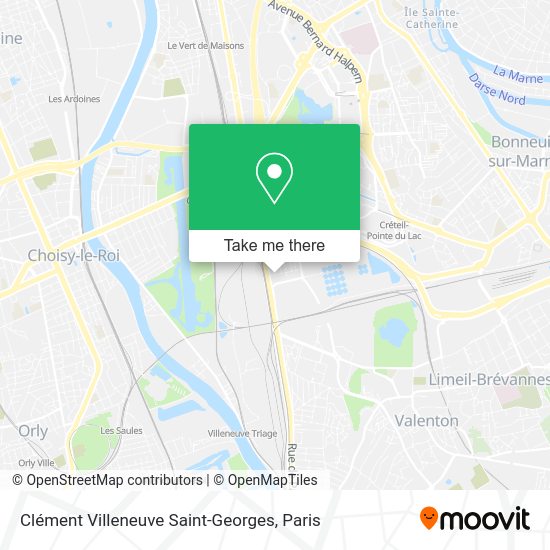 Clément Villeneuve Saint-Georges map