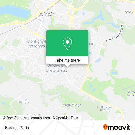 Baradji map