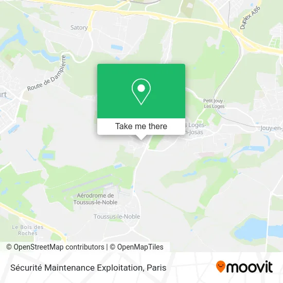 Sécurité Maintenance Exploitation map