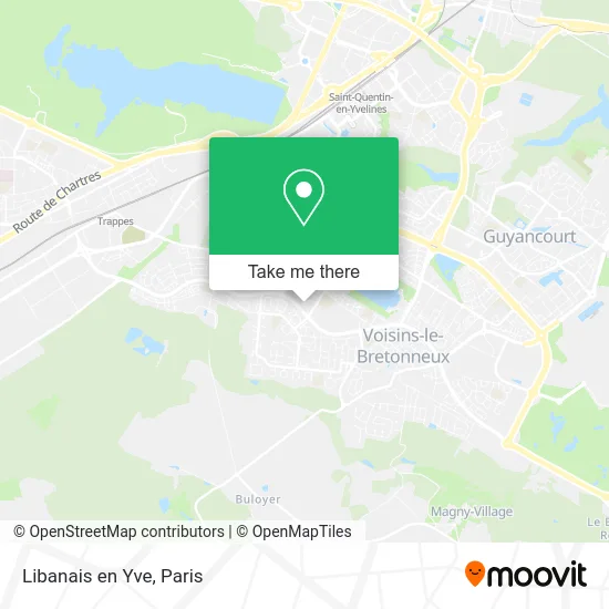 Libanais en Yve map