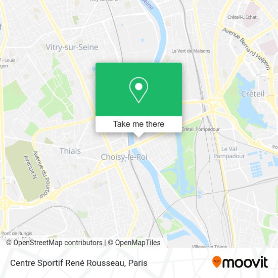 Centre Sportif René Rousseau map