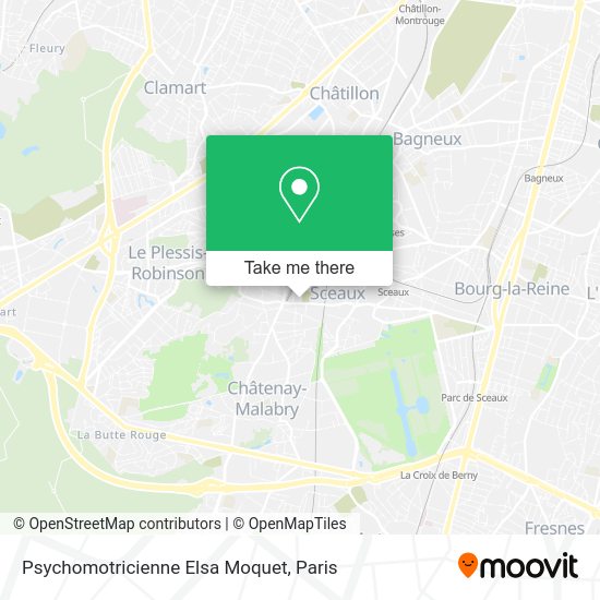 Psychomotricienne Elsa Moquet map