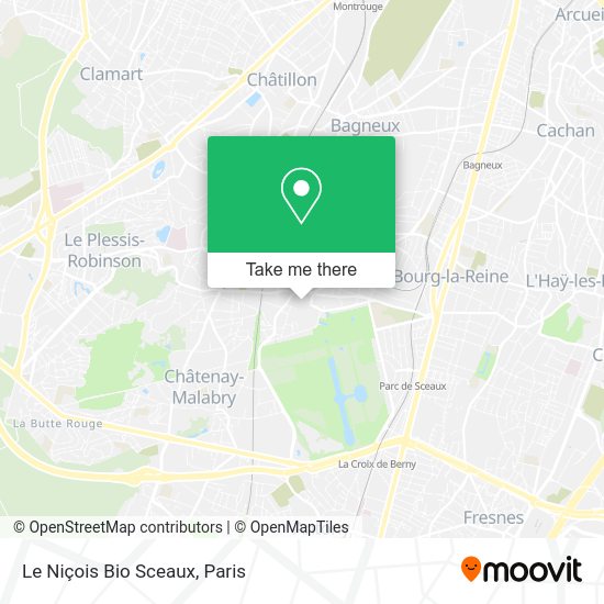 Le Niçois Bio Sceaux map